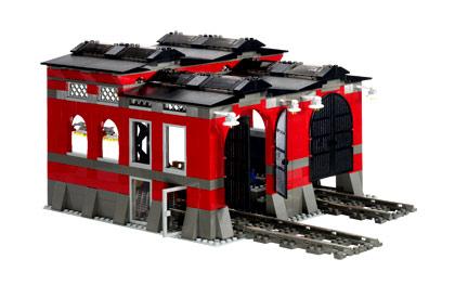 Train Engine Shed
